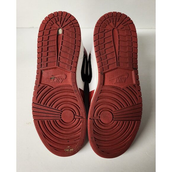 Nike Air Jordan 1 Retro Mid GS Chicago Red White Black Size 6Y - Picture 7 of 9